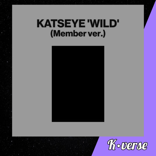 Preorder: KATSEYE 3rd EP Album 'WILD' ver. Member