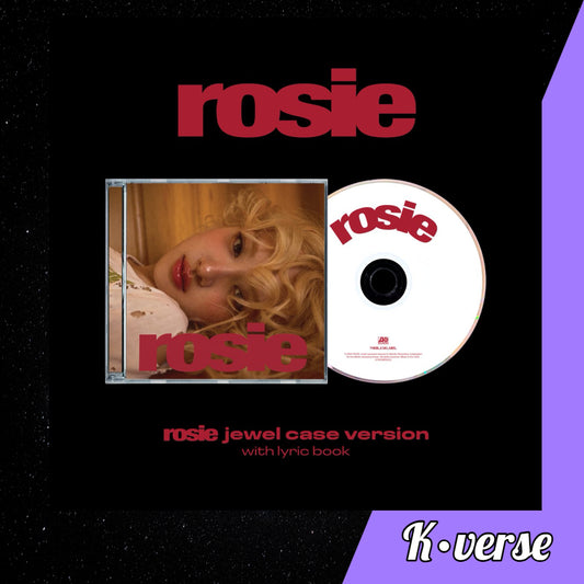 Rosé 1st Studio Album 'rosie' ver. Jewel