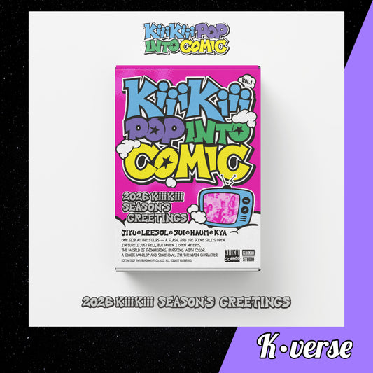 KiiiKiii 2026 Season's Greetings 'POP INTO COMIC'