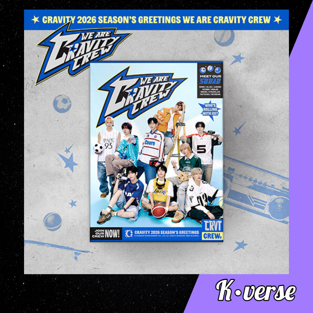 Preorder: CRAVITY 2026 Season's Greetings 'WE ARE CRAVITY CREW'
