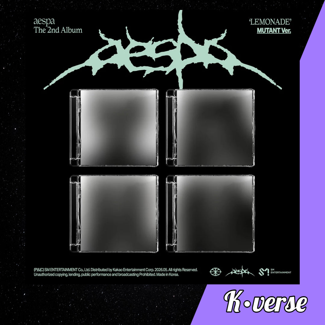 Preorder: aespa 2nd Full Album 'LEMONADE' ver. Mutant