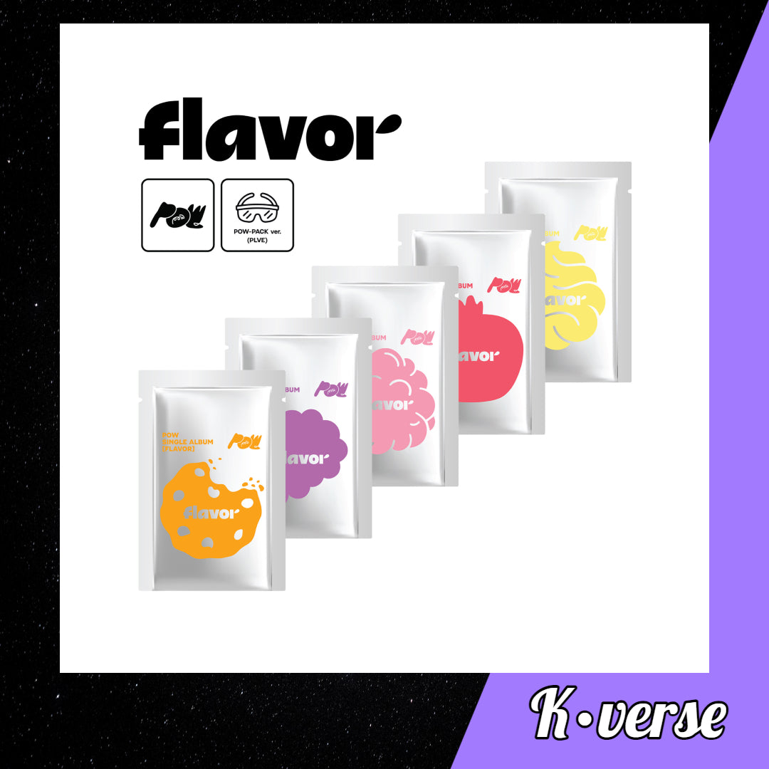 Preorder: POW Single Album 'flavor' ver. POW-PACK