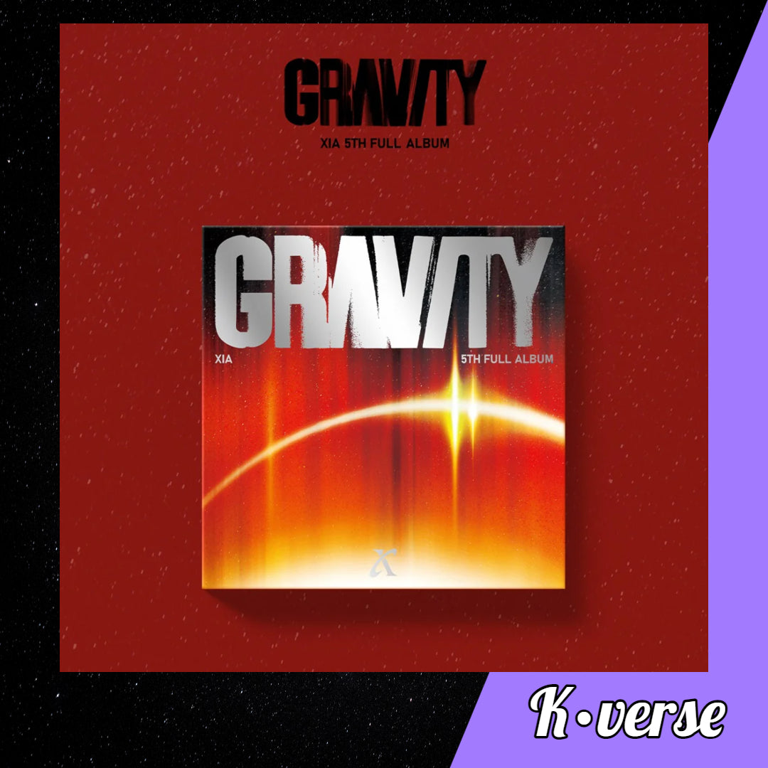 Preorder: XIA 5th Full Album 'GRAVITY' ver. Orbit
