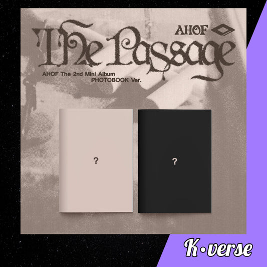 Preorder: AHOF 2nd Mini Album 'The Passage' ver. Photobook