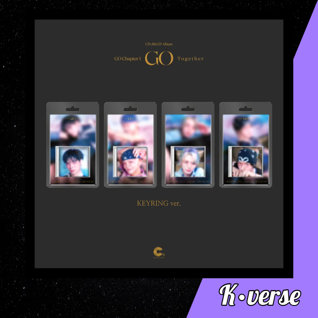 CIX 8th EP Album 'GO Chapter 1: GO Together' ver. Keyring