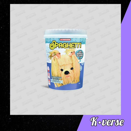 Preorder: LE SSERAFIM 1st Single Album 'SPAGHETTI' ver. Stress Ball