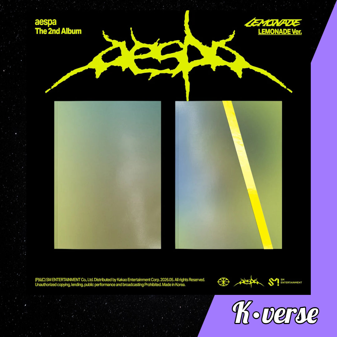 Preorder: aespa 2nd Full Album 'LEMONADE' ver. Lemonade