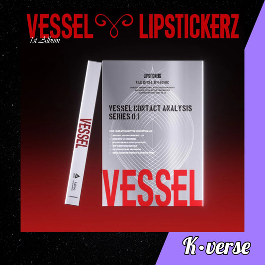 Preorder: LIPSTICKERZ 1st Album 'VESSEL' ver. Nemo