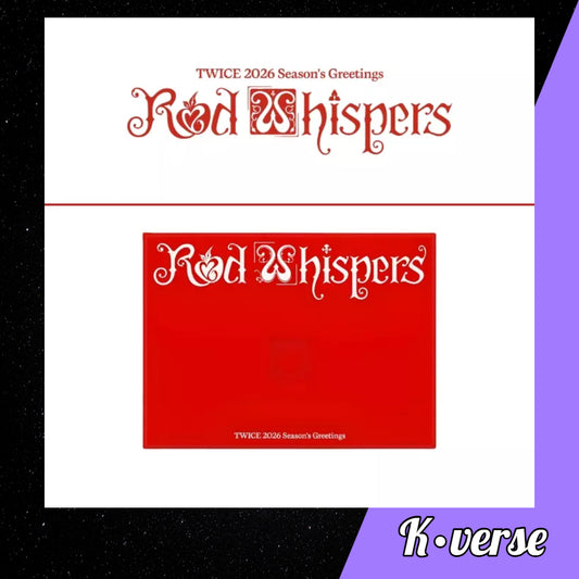 Preorder: TWICE 2026 Season's Greetings 'Red Whispers'