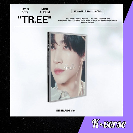 Preorder: JAY B 3rd Mini Album 'TR.EE' ver. INTERLUDE