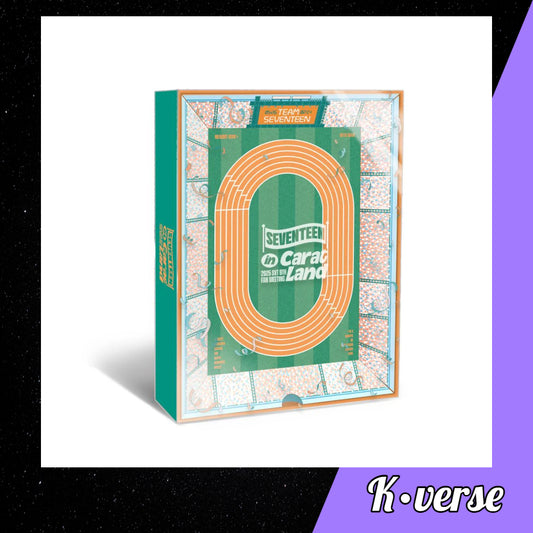 Preorder: SEVENTEEN in CARAT LAND 2025 'SVT 9th FAN MEETING' Memory Book+