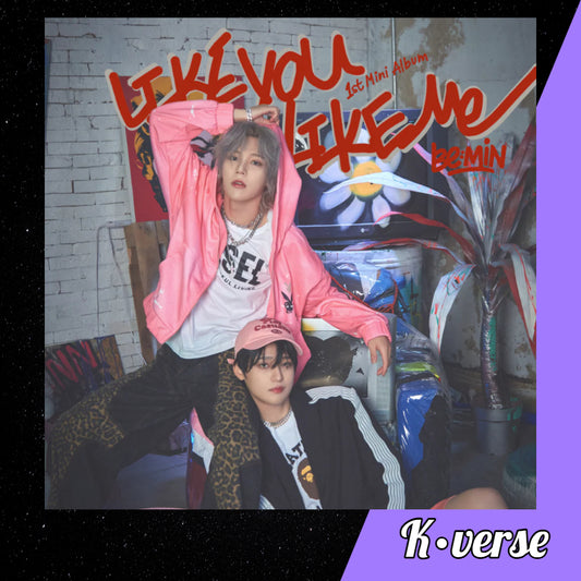 Preorder: BE:MIN 1st Mini Album 'LIKE YOU LIKE ME'