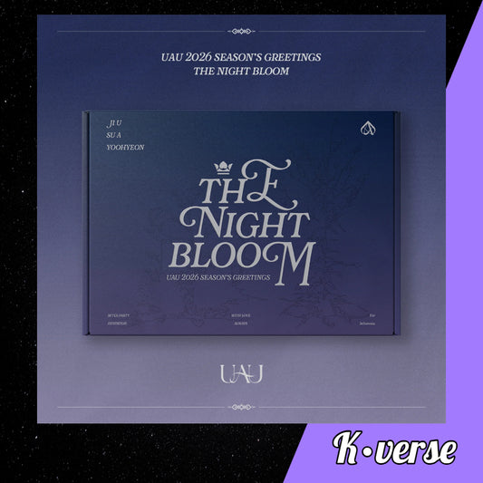 Preorder: UAU 2026 Season's Greetings 'THE NIGHT BLOOM'