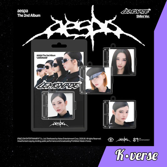Preorder: aespa 2nd Full Album 'LEMONADE' ver. SMini