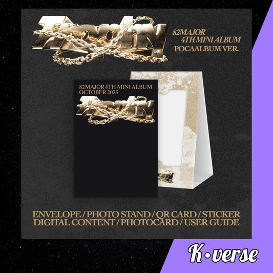 82MAJOR 4th Mini Album 'Throphy' ver. Pocaalbum