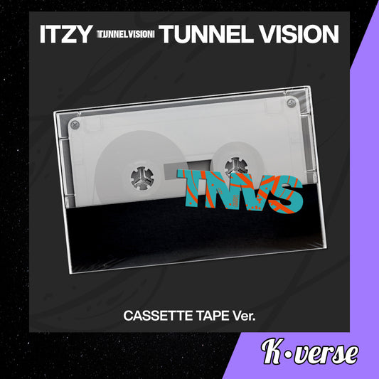 Preorder: ITZY 11th Mini Album 'TUNNEL VISION' ver. Cassette Tape