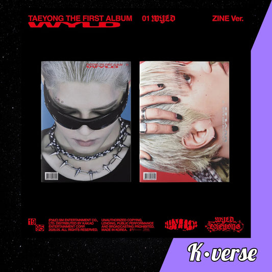 NCT TAEYONG 1st Album 'WYLD' ver. Zine