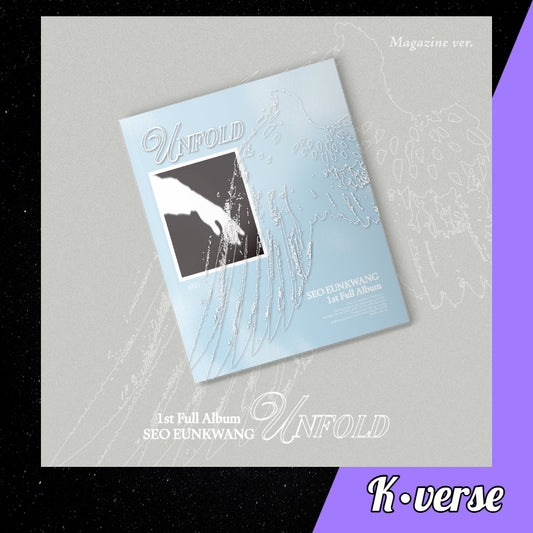 Preorder: Seo Eunkwang 1st Full Album 'UNFOLD' ver. Magazine