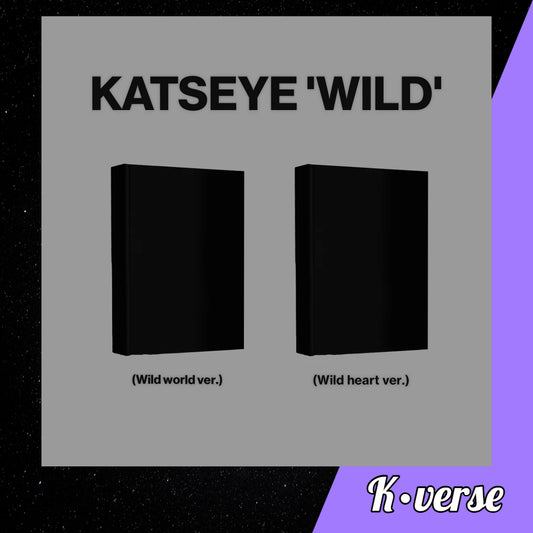 Preorder: KATSEYE 3rd EP Album 'WILD' ver. Wild world
