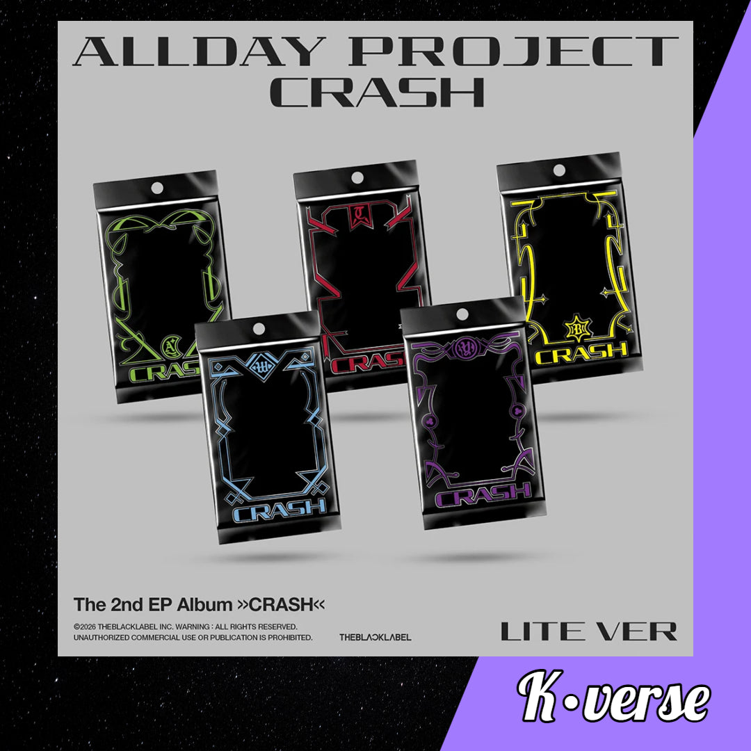 Preorder: ALLDAY PROJECT 2nd EP Album 'CRASH' ver. LITE