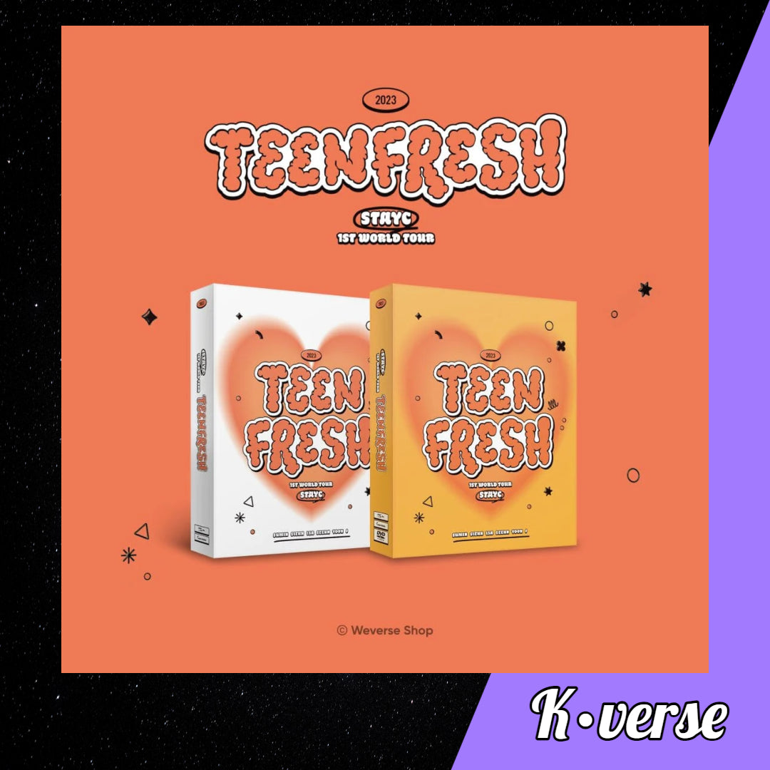 STAYC 1st World Tour 'TEENFRESH' DVD/QR