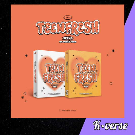 STAYC 1st World Tour 'TEENFRESH' DVD/QR