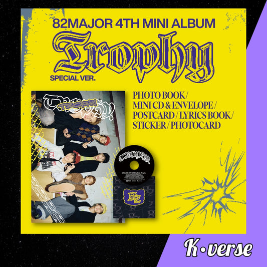 82MAJOR 4th Mini Album 'Throphy' ver. Special