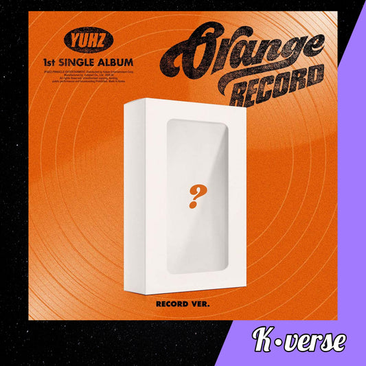 YUHZ 1st Single Album 'Orange RECORD' ver. RECORD