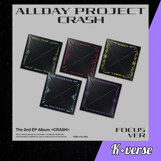 Preorder: ALLDAY PROJECT 2nd EP Album 'CRASH' ver. FOCUS