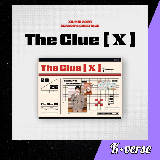 Preorder: XIUMIN 2026 Season's Greetings 'The Clue [X]'