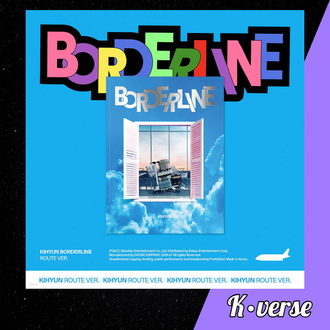 Preorder: Kihyun 2nd EP Album 'BORDERLINE' ver. ROUTE