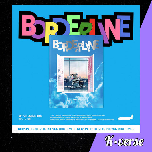 Preorder: Kihyun 2nd EP Album 'BORDERLINE' ver. ROUTE