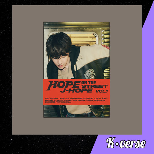 J-HOPE 'HOPE ON THE STREET Vol.1' ver. Weverse Album