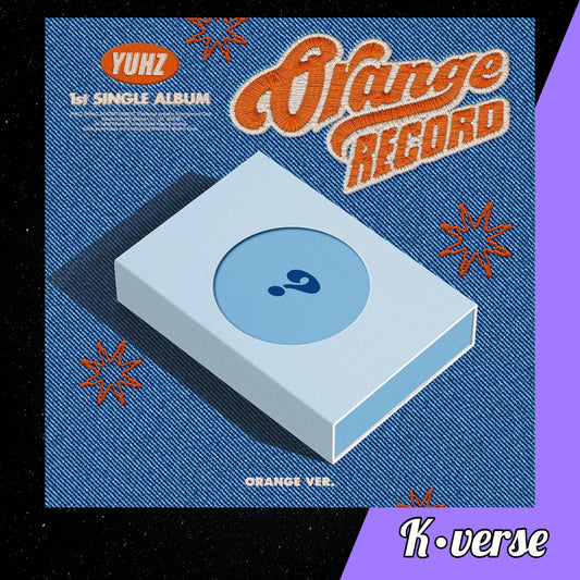 YUHZ 1st Single Album 'Orange RECORD' ver. ORANGE