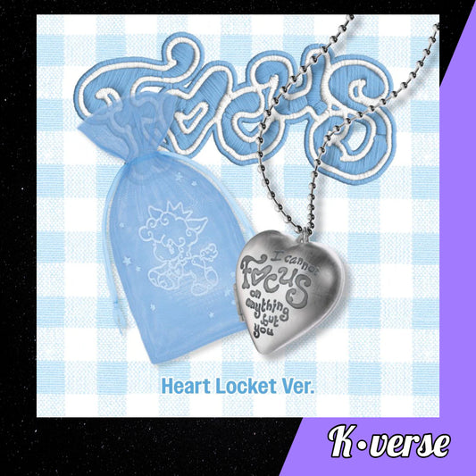 Hearts2Hearts 1st Mini Album 'FOCUS' ver. Heart Locket