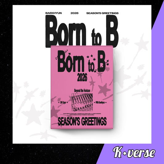 Preorder: BAEKHYUN 2026 Season's Greetings 'Born To B'