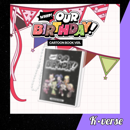 Preorder: OURBIRTHDAY 1st Single Album 'Our Birthday' ver. Cartoon Book