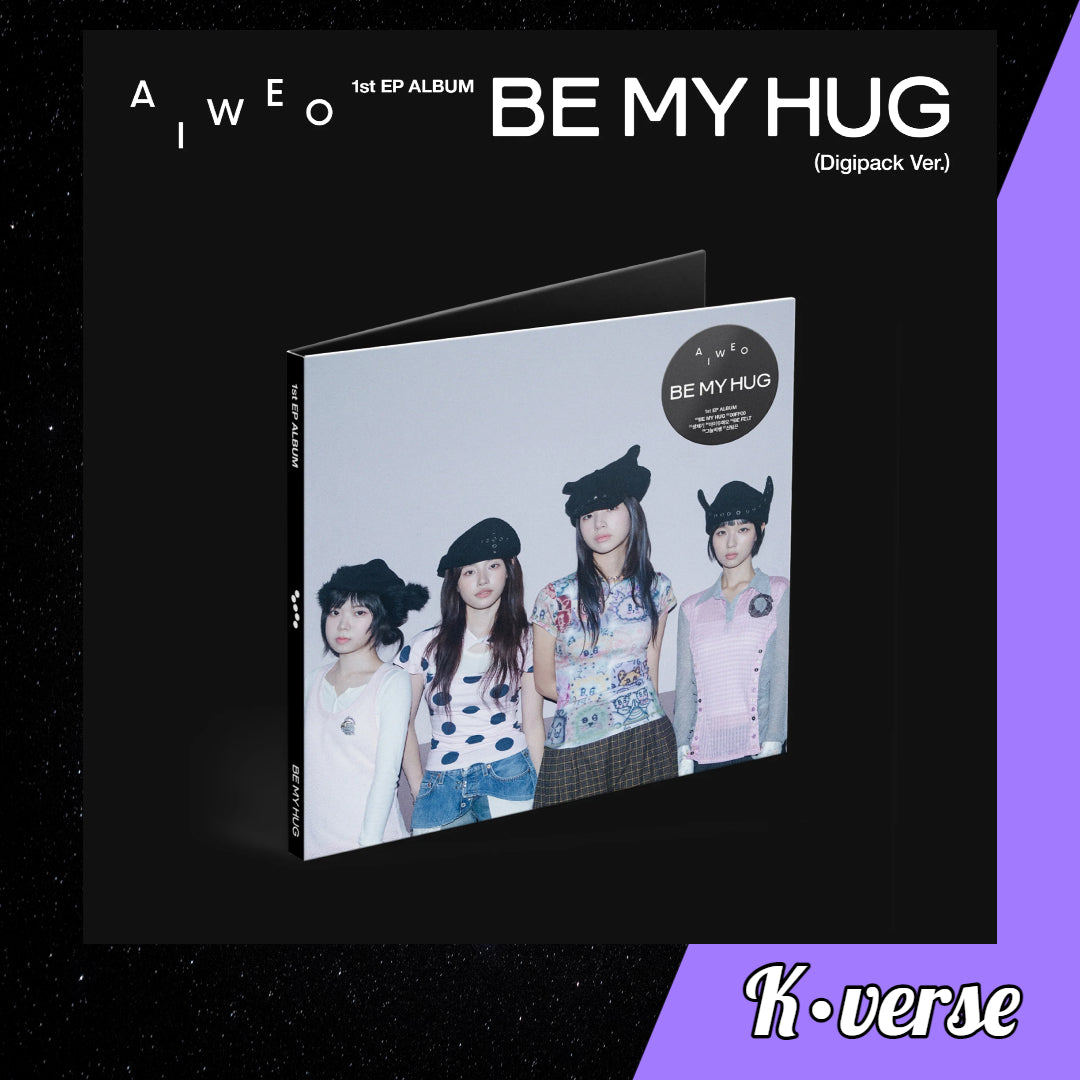 Preorder: AIWEO 1st EP Album 'BE MY HUG' ver. Digipack