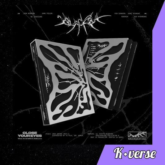 CLOSE YOUR EYES 3rd Mini Album 'blackout' ver. blackout