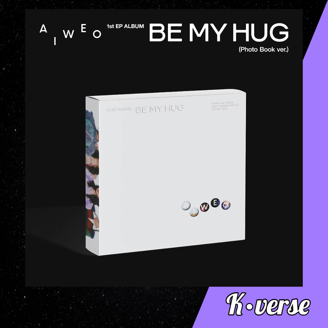 Preorder: AIWEO 1st EP Album 'BE MY HUG' ver. Photo Book