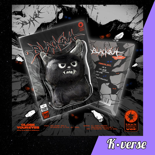 CLOSE YOUR EYES 3rd Mini Album 'blackout' ver. black CLting-i