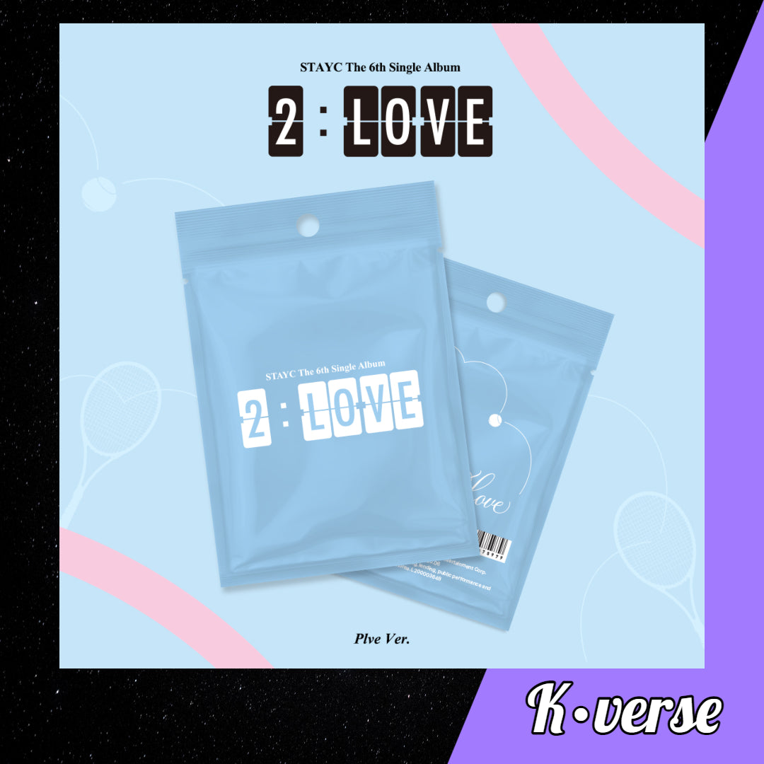 Preorder: STAYC 6th Mini Album '2:LOVE' ver. PLVE