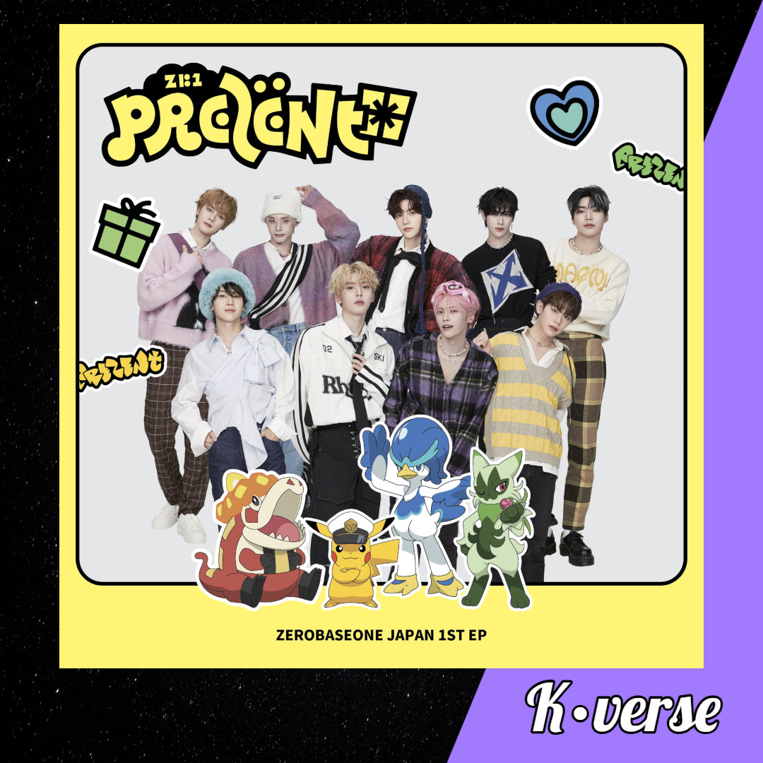 ZEROBASEONE Japan 1st EP Album 'PREZENT' ver. Anime Edition