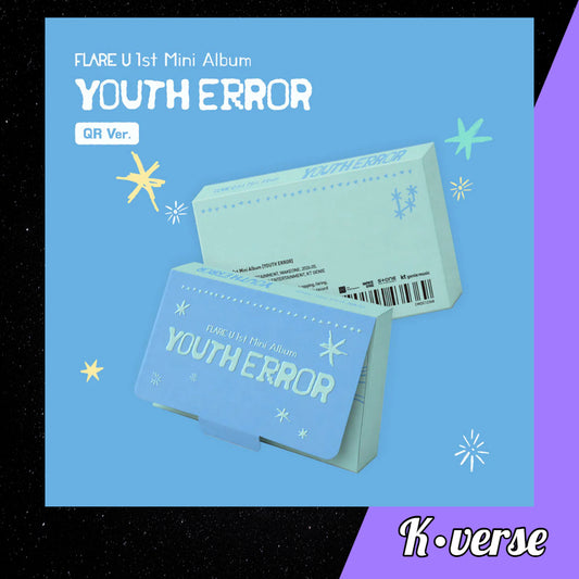 FLARE U 1st Mini Album 'YOUTH ERROR' ver. QR