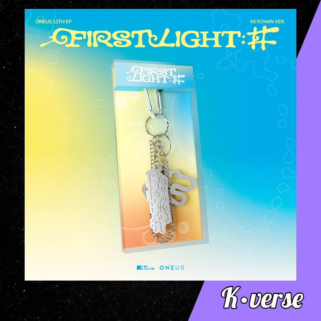 Preorder: ONEUS 12th EP Album 'FIRST LIGHT: 井' ver. Keychain
