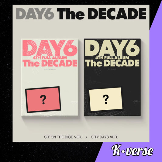 Preorder: DAY6 4th Full Album 'The DECADE'