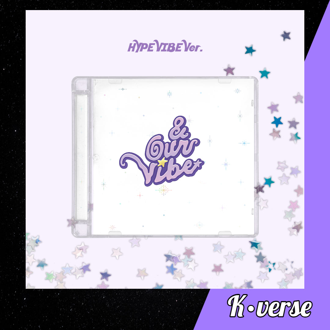 Preorder: SAY MY NAME 3rd EP Album '& Our Vibe' ver. HYPE VIBE