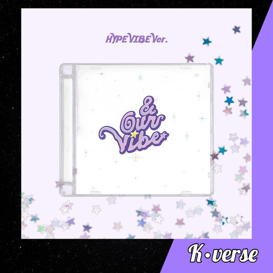 Preorder: SAY MY NAME 3rd EP Album '& Our Vibe' ver. HYPE VIBE