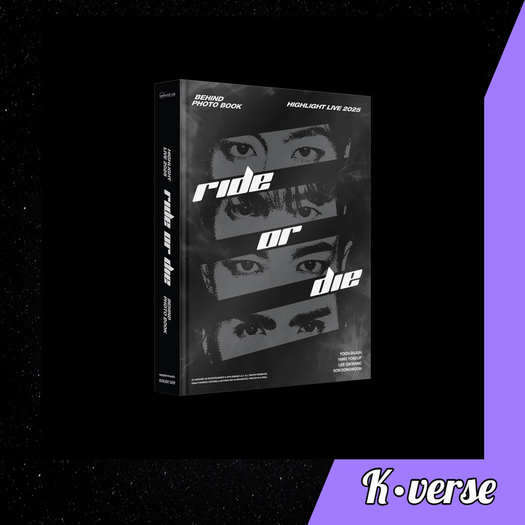 Preorder: HIGHLIGHT LIVE 2025 BEHIND PHOTOOK 'Ride or Die'