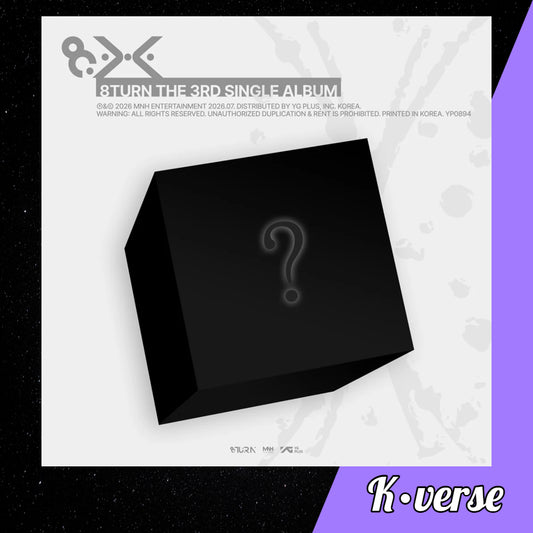 Preorder: 8TURN 3rd Single Album '8.X'